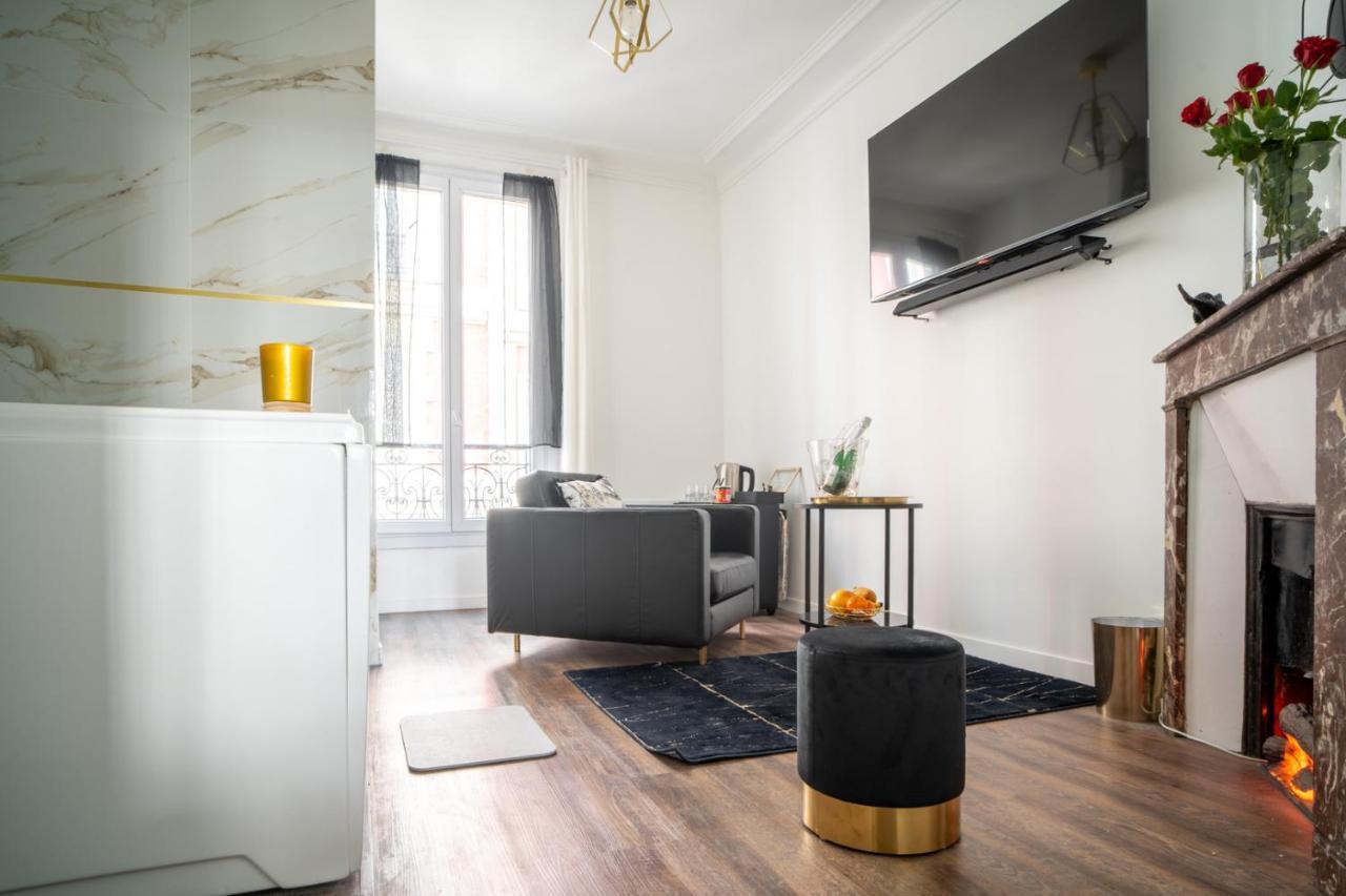 Suite L'Eclipse Paris, Logement Avec Jacuzzi, A 10 Minutes Des Champs Elysees Levallois-Perret Exteriér fotografie